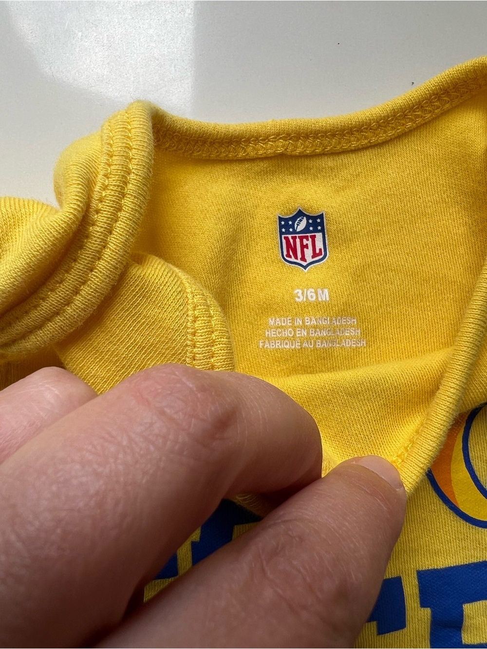 NFL LA Rams 3 onesie - Picture 2 of 8